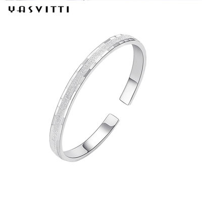 0.08oz 2in Solid Silver Charm Bracelet S925 OEM Womens Adjustable Bracelet