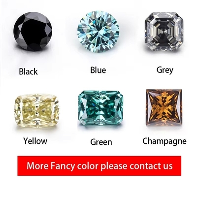 Wholesale Moissanite Jewelry Diamond 1ct Heart Shaped For Rings Ear Studs