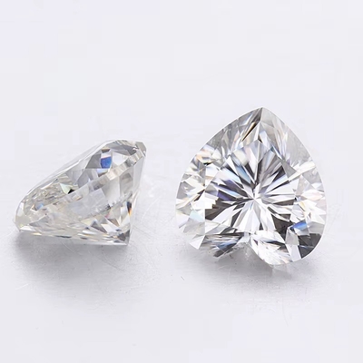 Wholesale Moissanite Jewelry Diamond 1ct Heart Shaped For Rings Ear Studs
