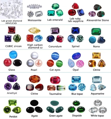 Colorless DEF Color Moissanite Jewelry Stone Cut Loose For Tennis Bracelets Rings