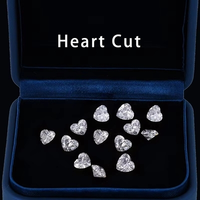 0.8-3.3mm Round Brilliant Cut Man Made Diamond Moissanite DEF VVS VS Lab Grown Diamond