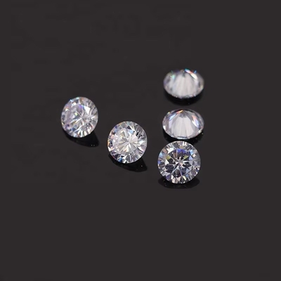 Small Size Faceted Loose Bead Gemstone Silver Moissanite Pendant for Jewelry Making Design