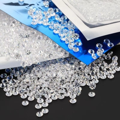1000pcs/pack 5A Melee White CZ Stone Loose Cubic Zirconia for Women's Moissanite Jewelry
