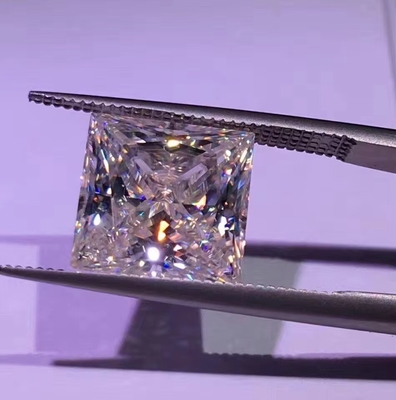 Princess Cut Vivid Yellow Mosanita VVS Loose Emerald Moissanite Diamond moissanite rings pink moissanite promise ring