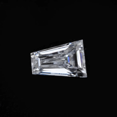 moissanite solitaire ring Wholesale Mossanite Gem Tapered Baguette Cut Charles VVS Loose Moissanite Diamond gem