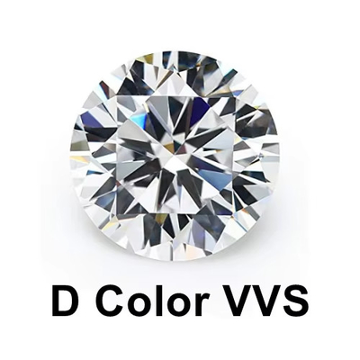 Gemstone Shape Oval 2-10ct White Round Cut Loose Moissanite for Engagement Rings