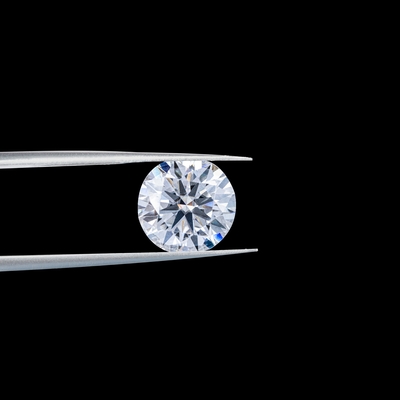 Gemstone Shape Oval 2-10ct White Round Cut Loose Moissanite for Engagement Rings
