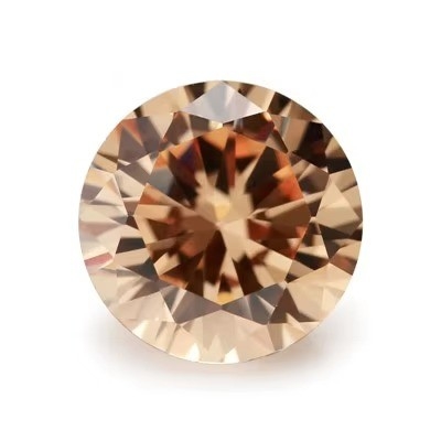 5A Quality Loose Gemstones Colors Zircon Diamonds Round Cut 1.75mm 2.25mm Synthetic 5ct For Moissanite Ring