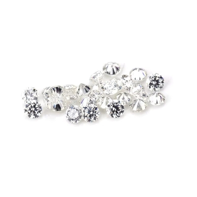 Melee Moissanite Diamond Per Carat Round Cut DEF Small Size Moissanite VVS1 Lab Grown Diamond Gemstone Shape Square