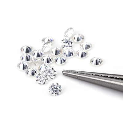 Wholesale Loose Small Moissanite Round Cut 0.8mm- 3mm White D Moissanite Diamond VVS1 Per Carat For Hip Hop Jewelry