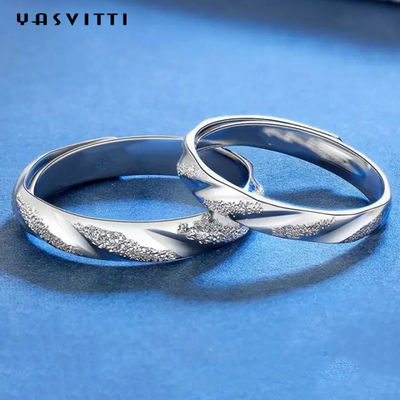 2.11g Festival 19mm Solid Sterling Silver Rings Silver Engraved Ring SGS