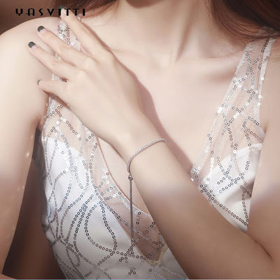11in Sterling Silver Slider Bracelets