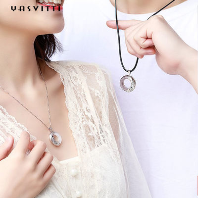 22in Chain 1.62g Dragon Phoenix Necklace Fiancé 925 Sterling Silver Pendants SGS