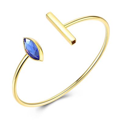 Blue Diamond Sterling Silver Jewelry Bracelets