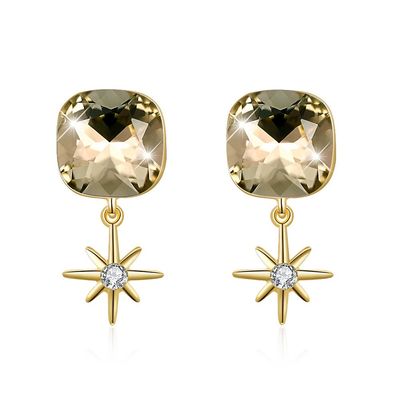 0.12oz 2.2x1cm Sterling Silver Jewelry Earring S925 Engagement Spearl Dangle Earrings