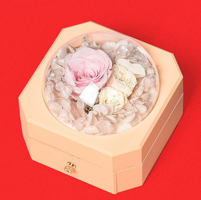 OEM Recycled 0.406kg Jewelry Gift Box Plastic 115×115×110mm