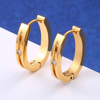 Anti Allergy 6.07g Custom Hoop Earrings Round Circle Small Hoop Earrings