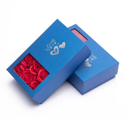 115*115*110 mm 0.406 kg Rose Flower Gift Jewelry Box Packaging Jewelry Box Necklace Box Earring Box Ring Box