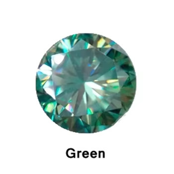 Princess Green Yellow Pink Moissanite Stone VVS Loose Cushion Mosanita Diamond rose gold moissanite engagement rings